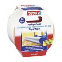 Tesa - Verlegeband, rückstandsfrei entfernbar, 5 m x 50 mm