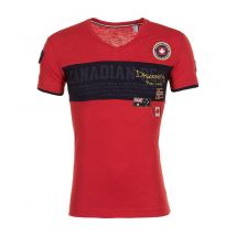 CANADIAN PEAK - T-Shirt Jipeak - Rosso