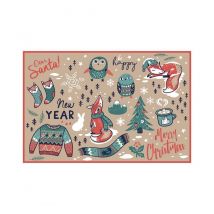 Floorart - Set Of 4 Placemats Dear Santa! - 30 x 45 cm