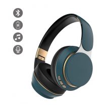 Evetane - Bluetooth-Kopfhörer V4.2 - Blau