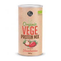 DIET-FOOD - Bio vege protein mix - strawberry - 500g