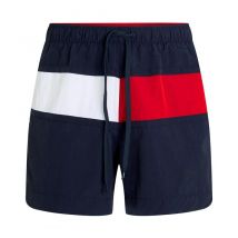 Tommy Hilfiger - Swimming Trunks for Men - XL - Navy and Red and White