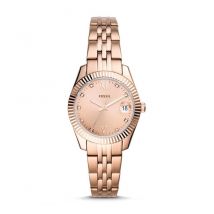 Fossil - Armbanduhr Scarlette Mini für Damen - Roségold