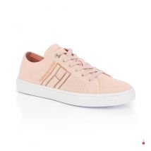 Tommy Hilfiger - Sneakers Knitted Lightweight Cupsole for Women - 41 EUR - Light Pink