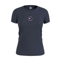 TOMMY HILFIGER - T-Shirt Slim Fit - Navy