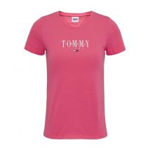TOMMY HILFIGER - T-Shirt Slim Fit - Pink