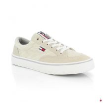 Tommy Hilfiger - Sneakers for Women - 40 EUR - Beige and White