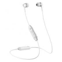 Sennheiser - CX 350BT Kabelloser Ohrhörer mit Nackenband, Weiß, In Ear White Single