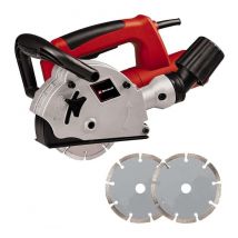 Einhell - 4350730 TC-MA 1300 Wall Chaser With Dust Extractor - 1320 W, 9000 RPM Idle Speed, 26mm Maximum Groove Cutting Width, 30 mm Channel Depth - 