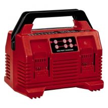 Einhell - Power X-Change X-Quattrocharger 4A - Simultaneous Charging Of 4 Batteries, Battery Monitoring, Smart Charge Management, Refresh Function - 