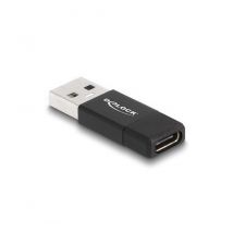 Delock - Adaptateur USB 3.2 Gen 2 (10 Gbps) Connecteur USB A - Prise USB C