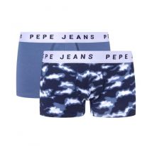 Pepe Jeans London - PEPE JEANS - Confezione da 2 boxer Camo Tk 2P - Navy - XL