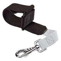ferplast - Dog Travel Belt Dog Safety Belt, 40 mm x 50 cm, Black