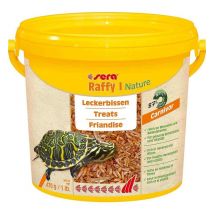sera - Raffy I Nature 3.8l - species-appropriate variety with lots of tasty Gammarus or dried brown shrimps, water turtle food 3.8 l (1 pack)