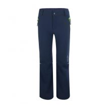 Trollkids - Pants Hemsedal Softshell - 116 cm - Navy and Green
