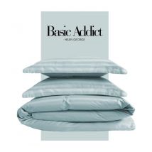 Helen George - Bed Linen Set - Size 3 = 240x240 cm + 2 x 65x65 cm - Seagreen