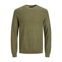 Jack & Jones - Pullover Coton Biologique for Men - S - Light Green