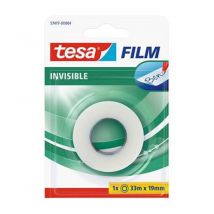 Tesa - FILM Ruban adhésif invisible, 6 x 33 m x 19 mm, transparent