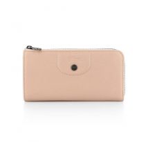 Longchamp - Leather Wallet Le Pliage - Light Pink