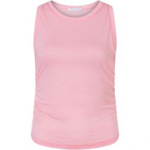 Mandala Damen Cropped Ruffled Top
