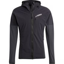 adidas Terrex Herren Techrock Hooded Wind Fleece Jacke