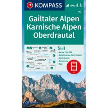 Kompass Verlag WK 60 Gailtaler Alpen - Karnische Alpen - Oberdrau