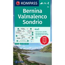 Kompass Verlag WK 93 Bernina, Valmalenco