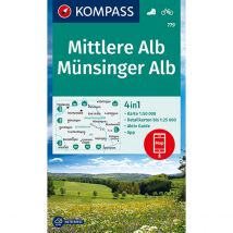 Kompass Verlag WK 779 Mittlere Alb