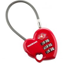 Munkees TSA Herz-Zahlenschloss