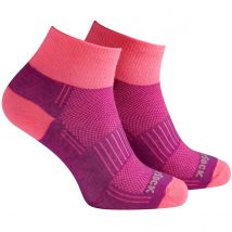 Wrightsock Damen Coolmesh II Quarter Socken