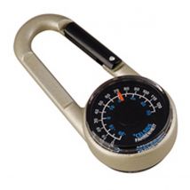 Munkees Moschettone Compass/Thermometer