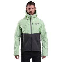 Chaqueta de lluvia mtb ekoi racing fury antracita/lima - Talla S - EKOÏ