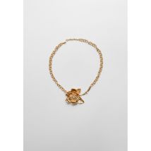Stradivarius Collier fleur  Or OS