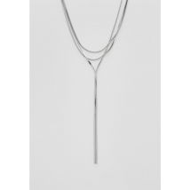 Stradivarius Collier long multi-chaînes  Gris OS