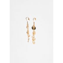 Stradivarius Boucles d’oreilles longues avec cercles  Or OS