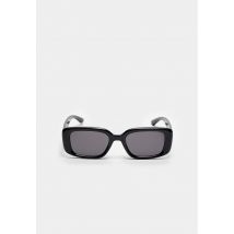 Stradivarius Lunettes de soleil rectangulaire effet écaille  Noir OS