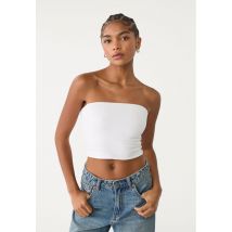 Stradivarius Top bandeau  Blanc S