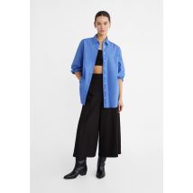 Stradivarius Jupe-culotte taille haute  Noir L