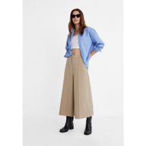 Stradivarius Jupe-culotte taille haute  Beige L