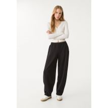Stradivarius Pantalon jogger balloon  Noir L