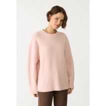Stradivarius Pull en maille doux  Rose pastel M