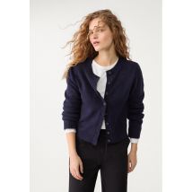 Stradivarius Gilet maille boutons  Marine L