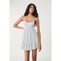Stradivarius Robe courte fluide  Bleu S