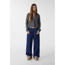 Stradivarius Jean baggy  Bleu foncé 32