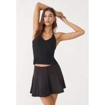 Stradivarius Jupe-short patineuse  Noir M