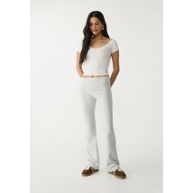 Stradivarius Leggings flare  Gris mélangé L