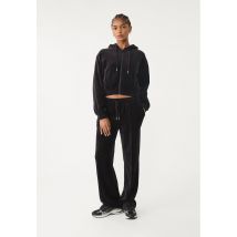 Stradivarius Pantalon jogger velours  Noir L