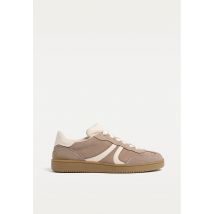 Stradivarius Baskets casual cuir  BEIGE 38