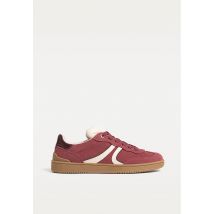 Stradivarius Baskets casual en cuir  BORDEAUX  36