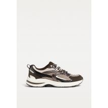Stradivarius Baskets empiècements  MARRON 38